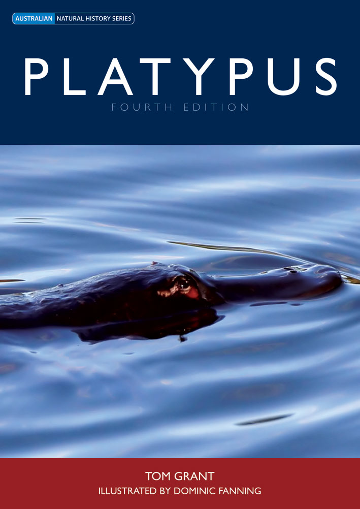 The cover image of Platypus, featuring a platypus with its head just out of the water surface.