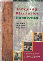 The cover image featuring two neat rows of tall trees, with three smaller