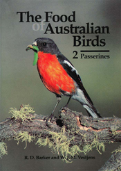 The cover image featuring a red breasted, black headed bird on a moss covered branch, with an out of focus green background.