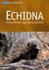 The cover image of Echidna, featuring an echidna standing in brown bracken