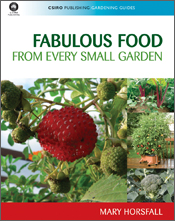 The cover image of Fabulous Food from Every Small Garden, featuring a clos