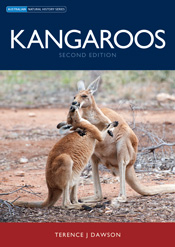 The cover image features two red and beige kangaroos that look as though t