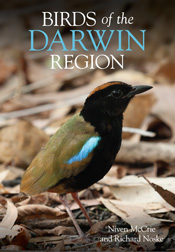Cover image featuring a Rainbow Pitta standing on the ground surrounded by