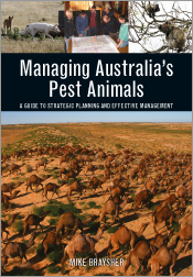 Cover featuring photographs of wild dogs, a strategic planning meeting, koalas in a bare tree and camels crossing a desert landscape.