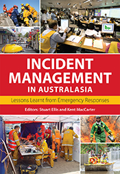 Cover of Incident Management in Australasia featuring photographs of emerg