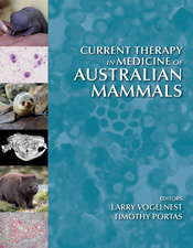 Cover of Current Therapy in Medicine of Australian Mammals, featuring pict
