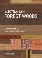 The cover is a patchwork of variously coloured tiles of wood grain and wood macrophotographs.