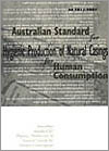 Cover image of Australian Standard for the Hygienic Production of Natural Casings for Human Consumption, featuring title on grey textured background w