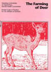 Cover image of Model Code of Practice for the Welfare of Animals: The Farming of Deer, featuring red photograph of deer on pink background