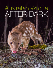 Cover image featuring a close up image of a quoll sniffing the ground at n