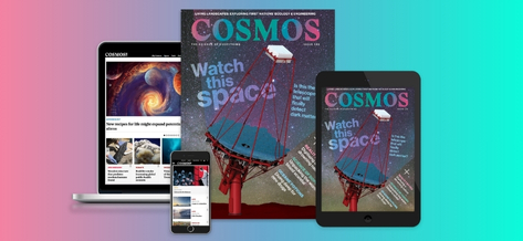 Cosmos Magazine tab